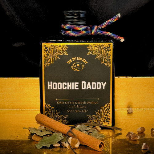 Hoochie Daddy Ohio Maple and Black Walnut Craft Bitters Case - The Bitter Gay Co.
