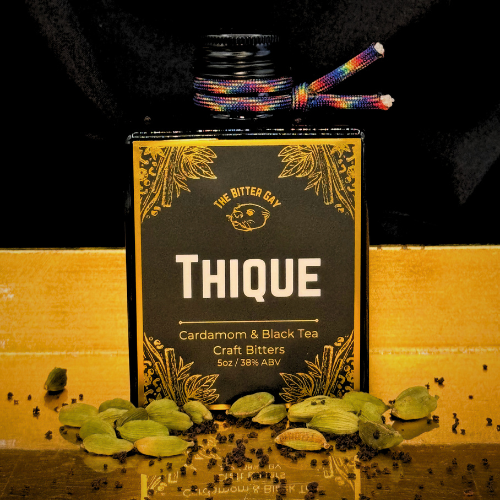 Thique Cardamom & Black Tea Craft Bitters Case - The Bitter Gay Co.