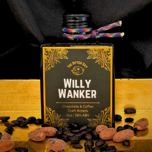 Willy Wanker Chocolate and Coffee Craft Bitters Case - The Bitter Gay Co.
