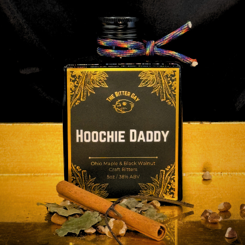 Hoochie Daddy Ohio Maple and Black Walnut Craft Bitters Case